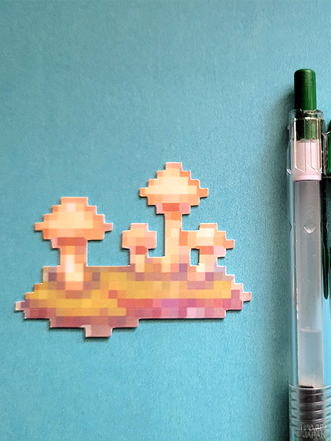 Past the Mangroves and Up the Hill  | Mushroom Cluster | Flake