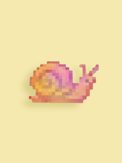 Past the Mangroves and Up the Hill  | Holo Brown Snail | Flake