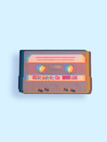 Neon Sugar Sleeve Giga Flake Cassette Tape A003