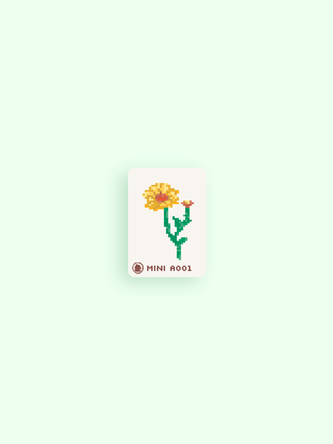 Lady at the Desk Mini 001