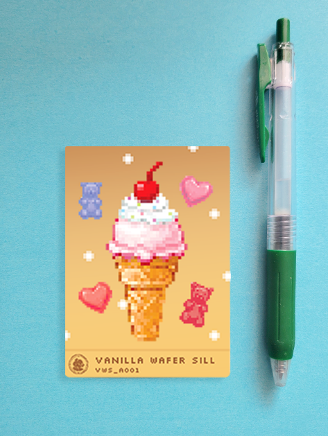 Vanilla Wafer Sill Stickards™ A001